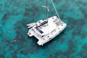 Rhodes: All inclusive Catamaran Escape with Lunch & Drinks - The Cherry Catamaran Experience: Space, service, and a fun crowd