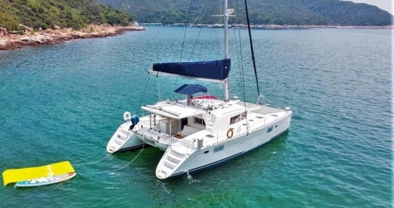Rhodes: All inclusive Catamaran Escape with Lunch & Drinks - Rhodes from the Water: How the cruising time actually works