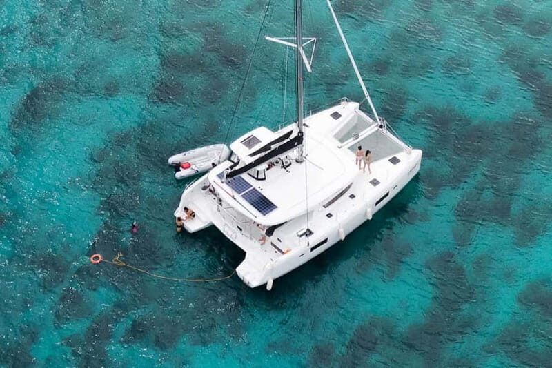 Rhodes: All inclusive Catamaran Escape with Lunch & Drinks - The Cherry Catamaran Experience: Space, service, and a fun crowd