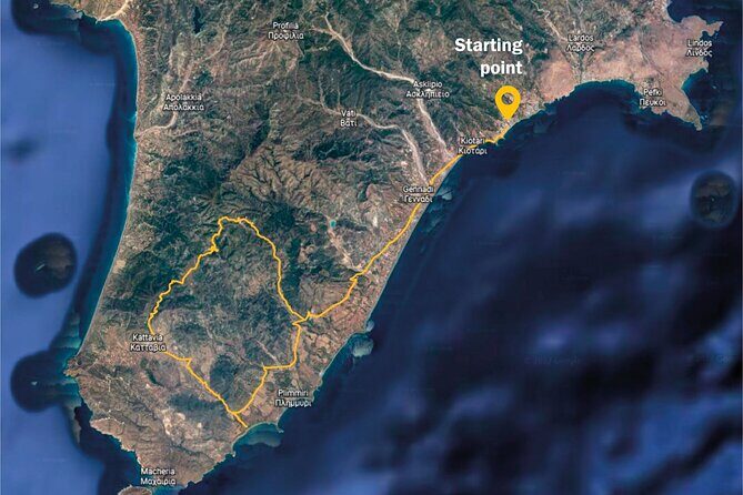 Rhodes ATV Quad Adventure Guided Tour 2 or 1 person on 1 Quad - Pickup, meeting point, and timing that affect your day