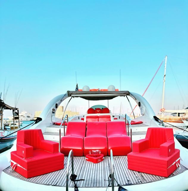 Rhodes: Beach Cruise with Swimming, Meal, & Unlimited Drinks - Mandraki Marina meet-up and the shoes rule