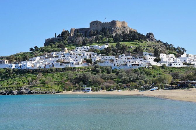 RHODES BEST INTRODUCTION - FOR FIRST TIME VISITORS - HALF DAY - Up to 4 People - South East on the coast: Anthony Quinn Bay with a smart crowd backup