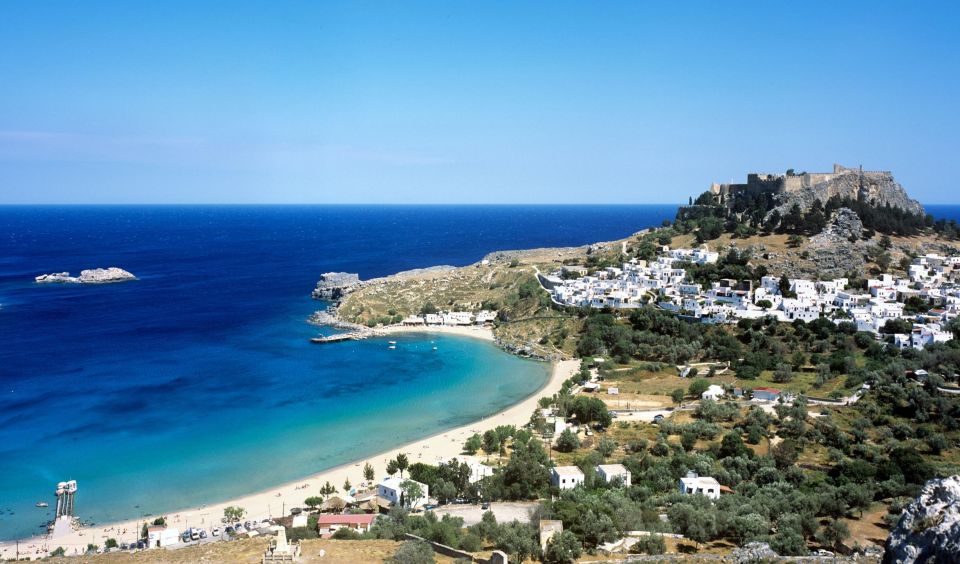 Rhodes: Boat trip to Lindos with Swimming Stops - The Acropolis: a valuable extra cost