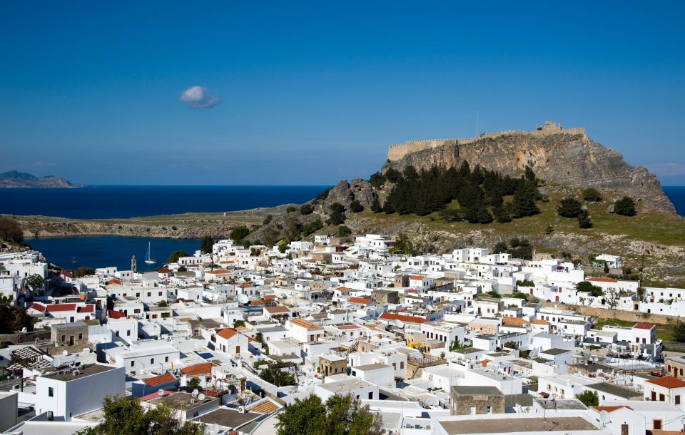 Rhodes: Boat trip to Lindos with Swimming Stops - Lunch, lanes, and the two beaches
