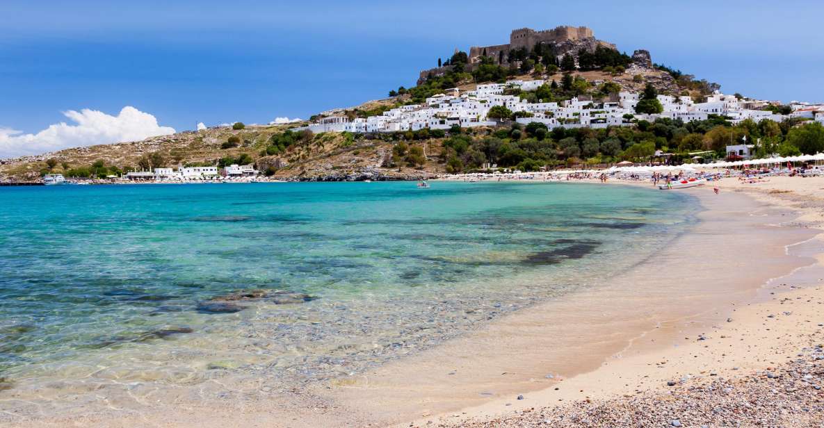 Rhodes: Boat trip to Lindos with Swimming Stops - Anthony Quinn Bay and Tsambika on the way back