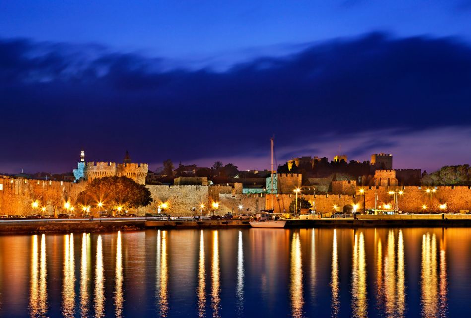 Rhodes By Night - Entering Rhodes Old Town Through D’Amboise Gate