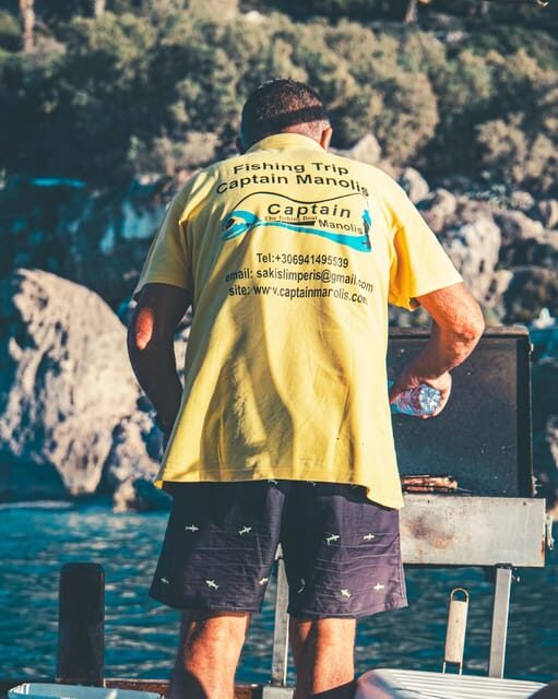 Rhodes: Captain Manolis Fishing Trip with BBQ and Swimming - Where you start: Kolona Port and a short ride to the sea