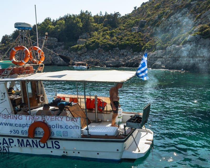 Rhodes: Captain Manolis Fishing Trip with BBQ and Swimming - Price and value: is $92 per person fair?