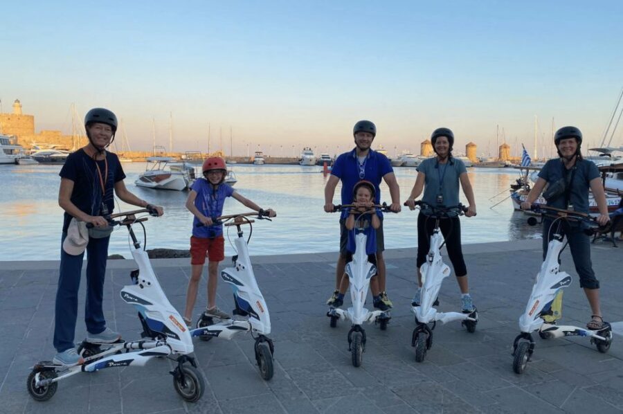 Rhodes: City Highlights and Medieval Town Trikke Tour - How the Trikke Touring Scooter Feels on Rhodes Streets
