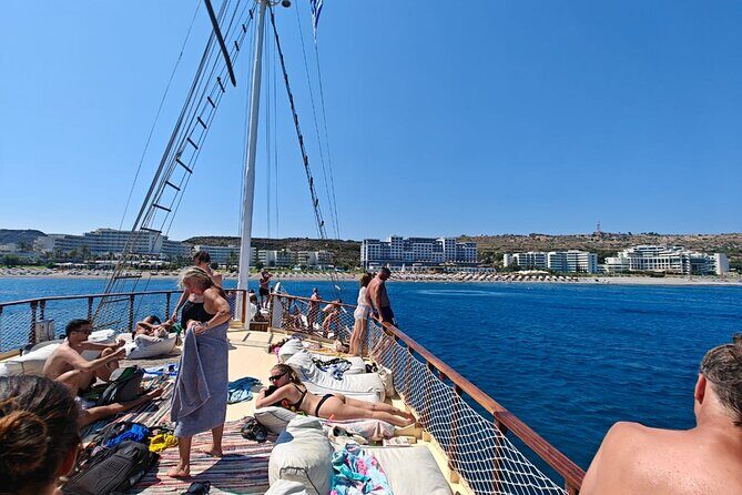 Rhodes Cruise - Fun in the Sun - Onboard comfort: lunch, drinks, WiFi, and the little things that matter