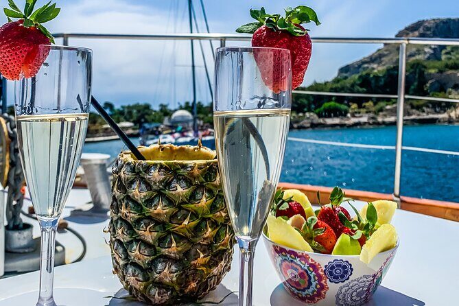 Rhodes Day Cruise (with lunch & unlimited drinks) 5,5 Hours - Royal Sailing Rhodes boat: comfort details that matter in real life