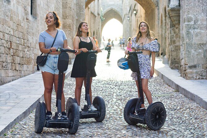 Rhodes: Discover the Medieval city on a Segway - 2 hours - Training and safety: helmets, demos, and calm pacing