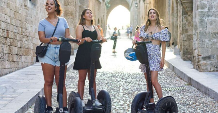 Rhodes: Discover the Medieval City on a Segway - Narrow alleys and real Rhodes rhythms between landmarks