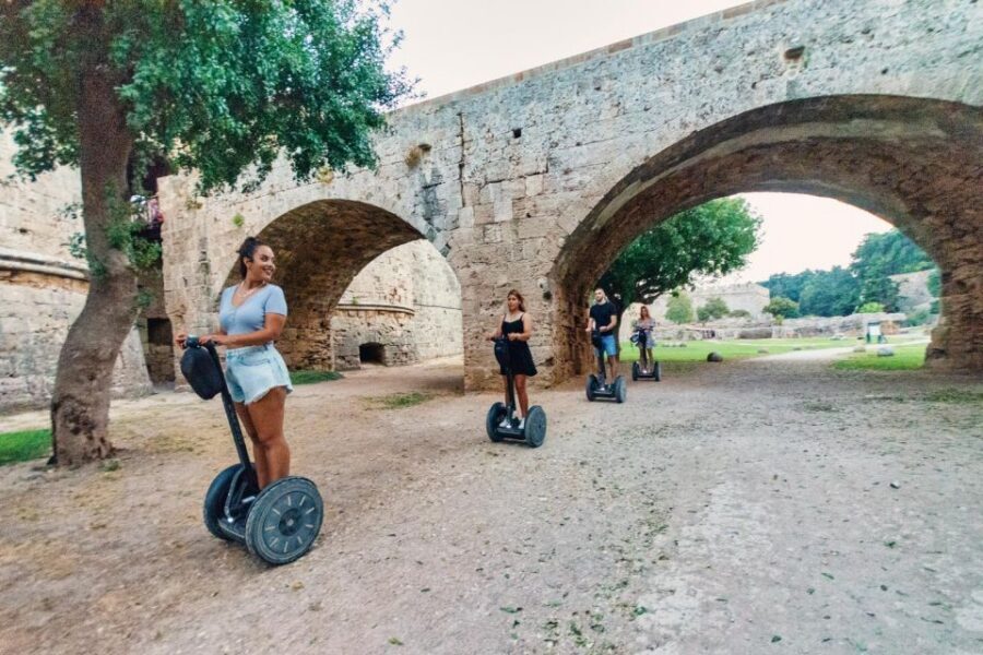 Rhodes: Discover the Medieval City on a Segway - Riding the Medieval Moat and fortifications: the most memorable track time