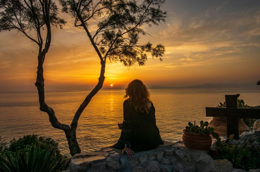 Rhodes: E-bike Highlights Sunset or Morning Photo Tour - Elli Beach sunset finale: your last 30 minutes of pure reward