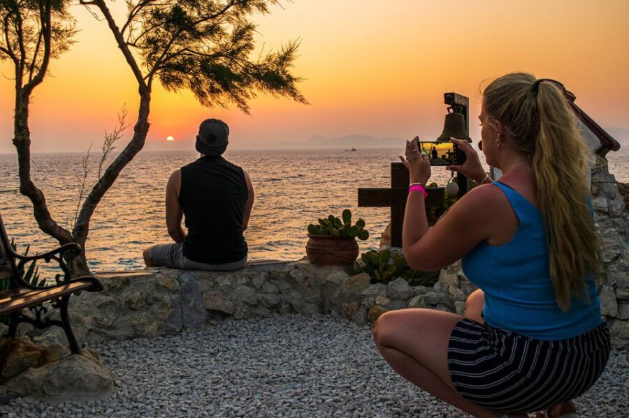Rhodes: E-bike Highlights Sunset or Morning Photo Tour - Colossus of Rhodes spot: how the story lands when you’re actually there