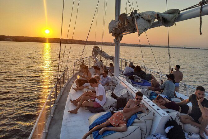 Rhodes Exclusive Sunset tour Cocktail Open bar Gourmet Live Music - Old Port Rhodes Views: Saint Nicholas and the Colossus Port Entrance