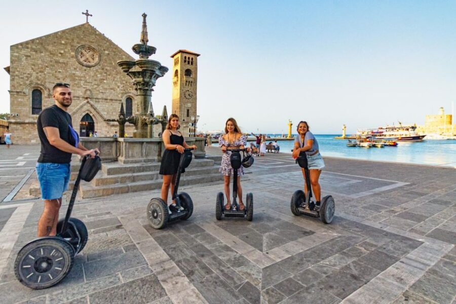 Rhodes: Explore the New and Medieval City on a Segway - Stops that actually help: photos, guide pacing, and small-group comfort