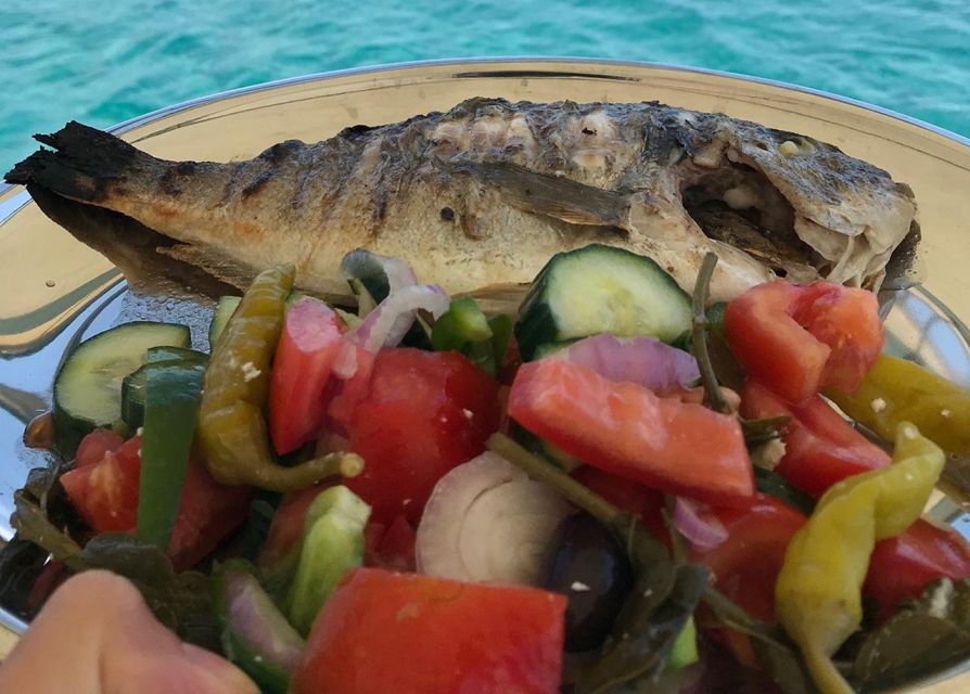 Rhodes: Fishing Boat Trip (Small Group, Food & Drinks incl.) - Fishing, swimming, and lunch from Mandraki Harbor