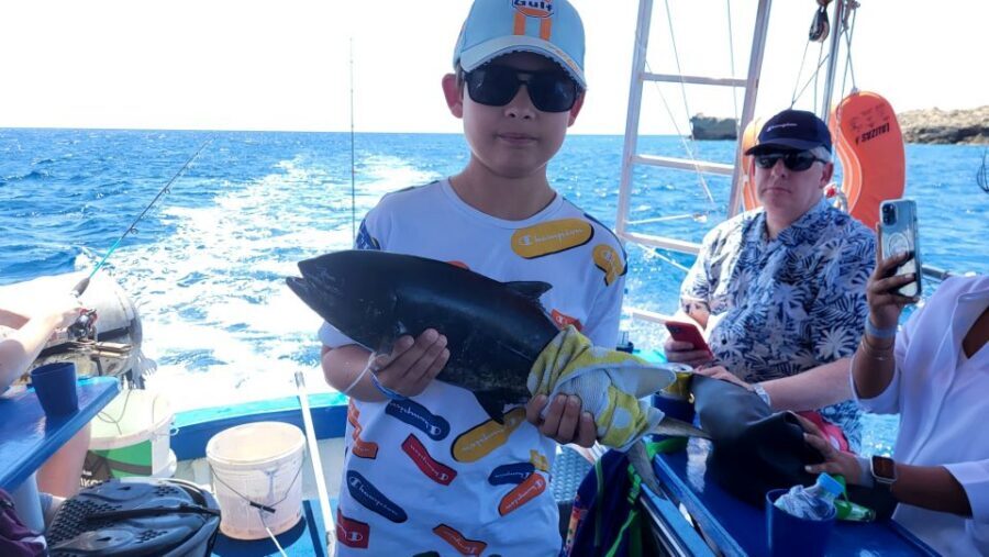Rhodes: Fishing Trip, Snorkelling, BBQ, & Professional Guide - Ground Fishing for Two Hours: Slower, Steadier, More Focus