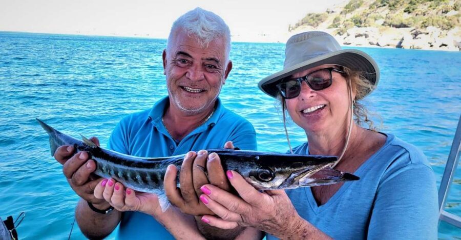 Rhodes: Fishing Trip, Snorkelling, BBQ, & Professional Guide - Boarding at Kolona Port: Where the Trip Starts