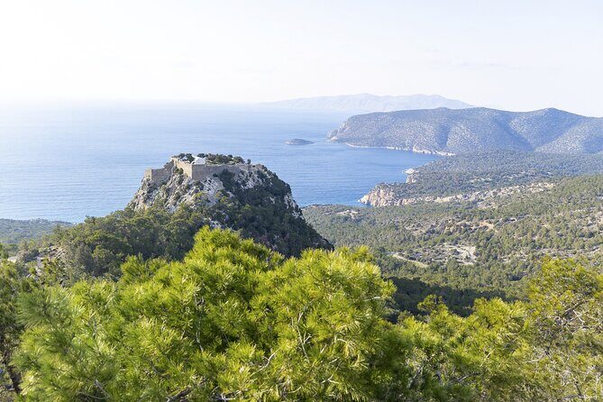 Rhodes Grand Tour: Kamiros, Siana, Monolithos and Lindos village - Mt. Profitis Ilias, Embonas wine tasting, and Kritinia Castle views