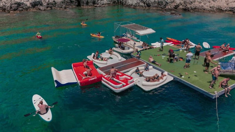 Rhodes: Gulet Trip with Food, Drinks, SUP, Kayak & Swimming - Key highlights at a glance