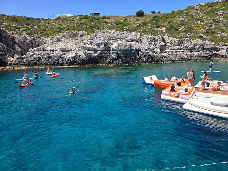 Rhodes: Gulet Trip with Food, Drinks, SUP, Kayak & Swimming - Mandraki start: finding El Greco and getting set for a long day on the water