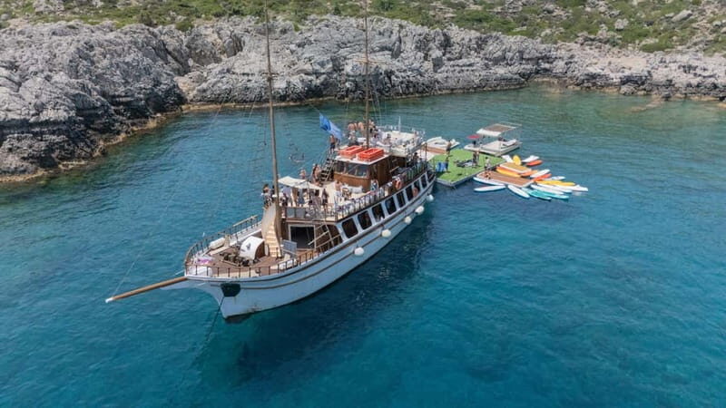 Rhodes: Gulet Trip with Food, Drinks, SUP, Kayak & Swimming - Price and value: why $104 can feel like a bargain here