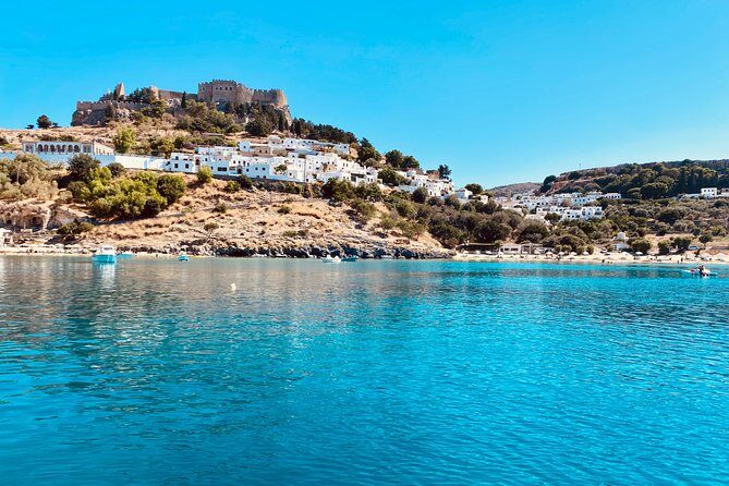 Rhodes High Speed Boat to Lindos - What to Pack for Lindos Walking (Especially if You Go Up)