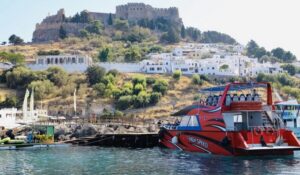 Rhodes: High Speed Cruise to Lindos - Mandraki Harbour Departure: Setting Yourself Up for an Easy Start