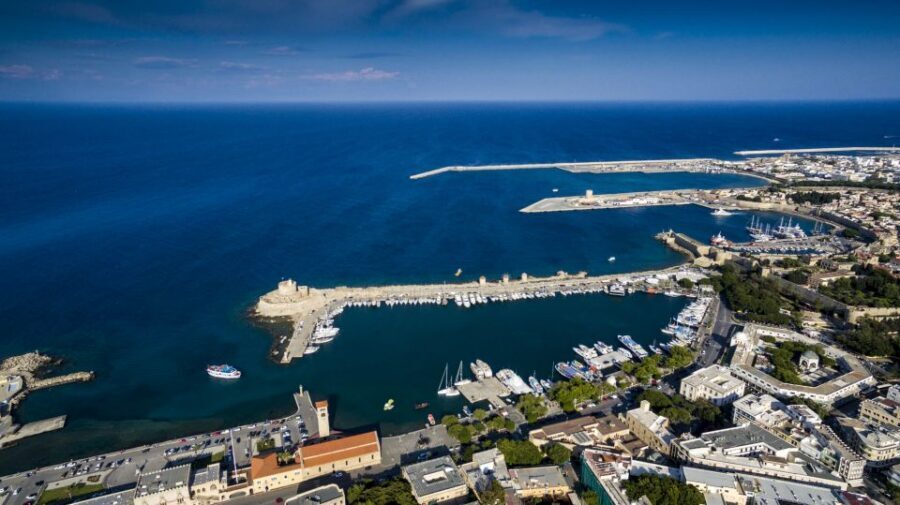 Rhodes: Hop-on Hop-off Bus and Submarine Tour - Rhodes in one day: bus topside, submarine below