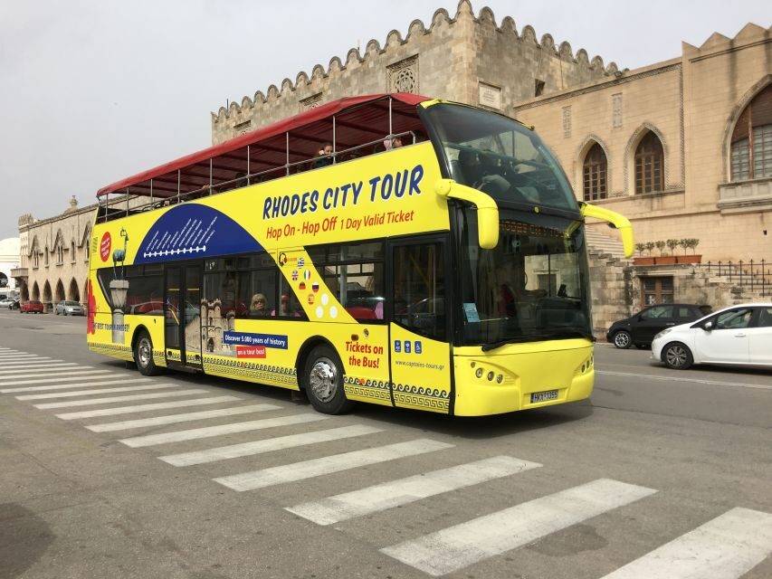 Rhodes: Hop-On Hop-Off City Tour Bus - Rhodes Hop-On Hop-Off: what you’re really buying for $23