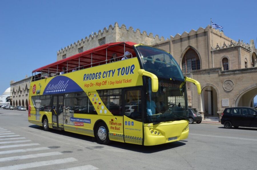 Rhodes: Hop-On Hop-Off City Tour Bus - Old Town and the Palace of the Great Magister: the stop you plan around