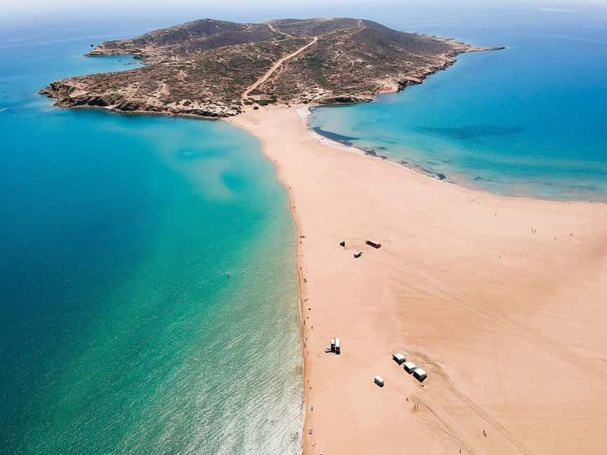Rhodes: Island Round Tour With Wine Olive Oil, Honey Tasting - Monolithos Castle Area: The Scenic Pull-Off That Changes the Mood