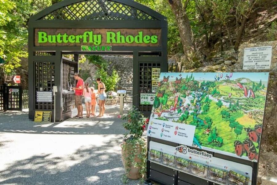 Rhodes: Island Round Tour With Wine Olive Oil, Honey Tasting - Valley of the Butterflies: One Hour to Visit and Wander