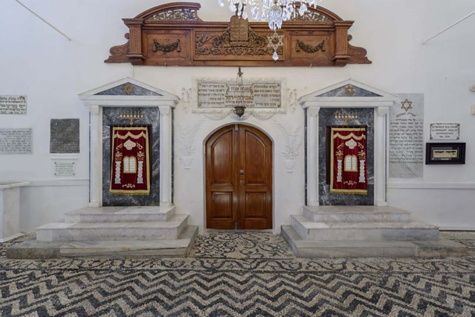 Rhodes: Jewish Quarter and Synagogue Guided Tour with Ticket - The Square of the Martyred Jews and its seahorse fountain