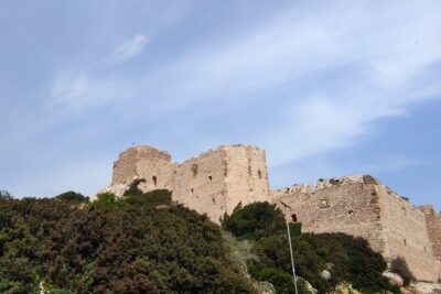 Rhodes:Kamiros,Kritinia,Embona,Mt Pr. Ilias & Kallithea tour - Kritinia Castle and the Aegean outlook
