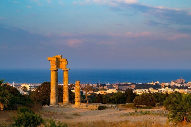 Rhodes & Lindos - Private Half-day Excursion - Mandraki Harbour: Italian-era buildings and the Colossus legend