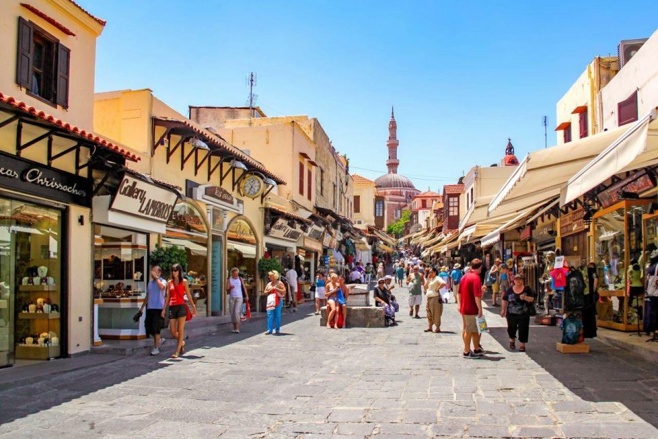 Rhodes: New City Sights & Old Town Guided Day Tour - Walking the Street of the Knights