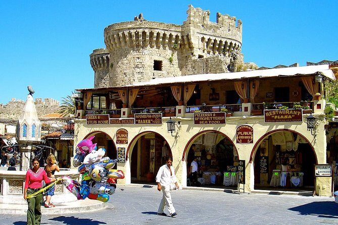 Rhodes Old Town Walking Tour (Small Group) - Rhodes Old Town, mapped in 3 focused hours