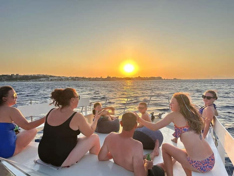 Rhodes: Private Boat for Swimming up to 20 persons - Ladiko Bay (Plus the Premium Option Toward Antony Quinn)