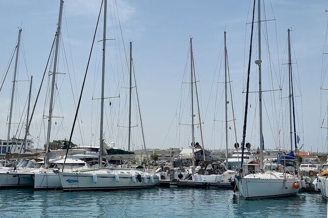 Rhodes Private Luxury Day Cruise MediterAsian Cocktails Champagne - A private luxury day on Sailing Edisa, right from Rhodes Marina