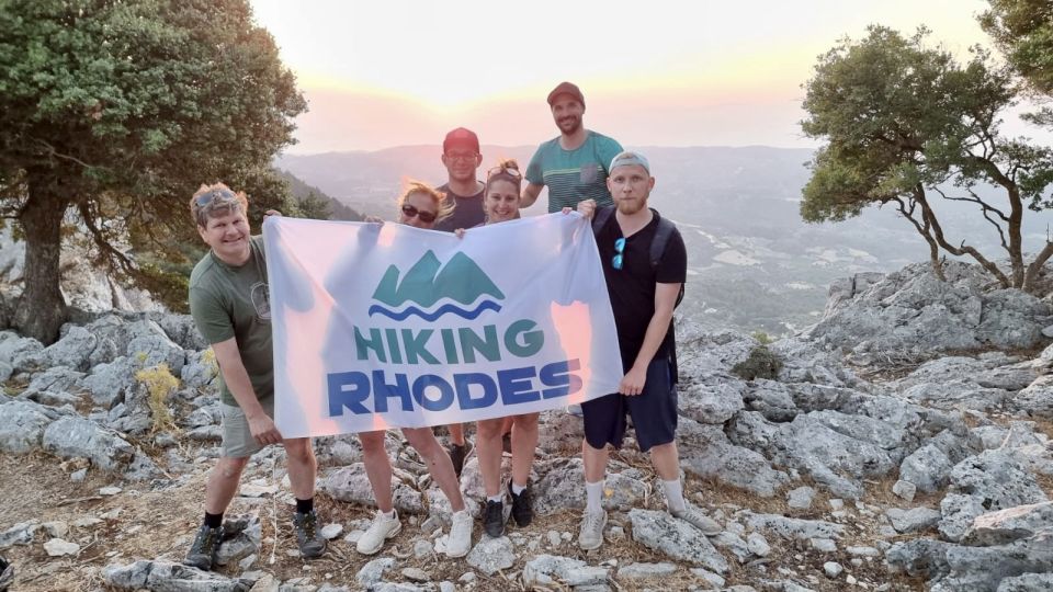 Rhodes: Salakos-Profitis Ilias Hike with Sunset - Traditional snacks on the mountain walk
