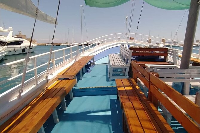 Rhodes Sea Cruises ( 6 hours pleasure cruise) - Leaving Mandraki Harbour at 10:00 am