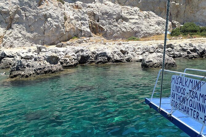 Rhodes sea cruises (6 hours pleasure cruise) - Stop 3: Afandou Beach With Buffet-Style Lunch Energy