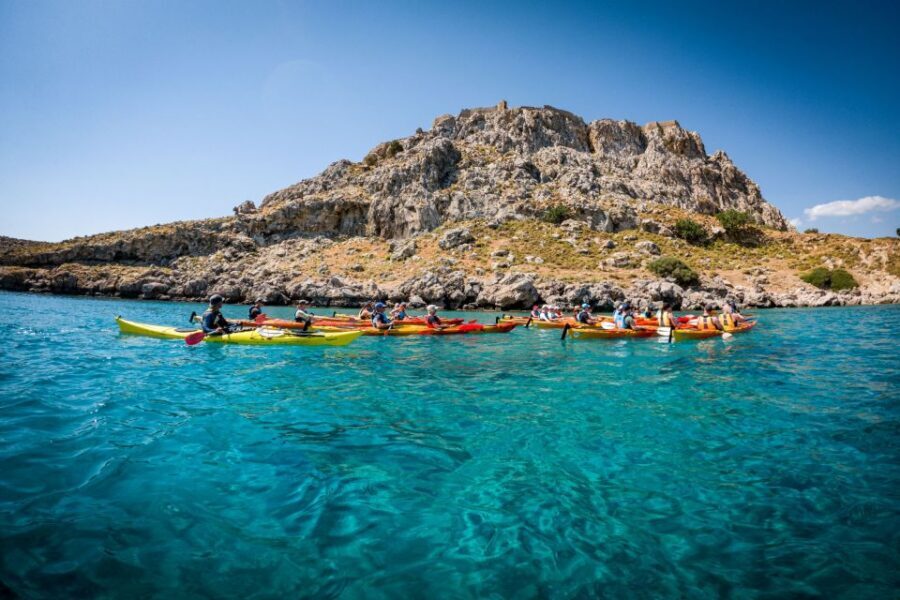 Rhodes: Sea Kayak Adventure to the Red Sand Beach - Haraki Start: Safety Briefing That Sets You Up for Easy Paddling