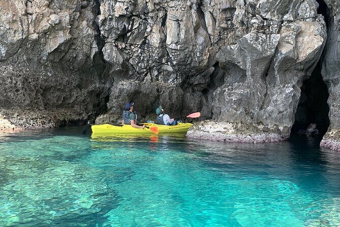 Rhodes Sea Kayaking Adventure small groups incl.Transfer & snack - Key highlights that make this Rhodes kayak day worth it