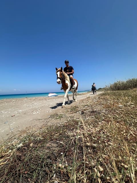 Rhodes: Seaside Horseback Riding Experience - Arriving at NiVa Horse Ranch and getting ready fast