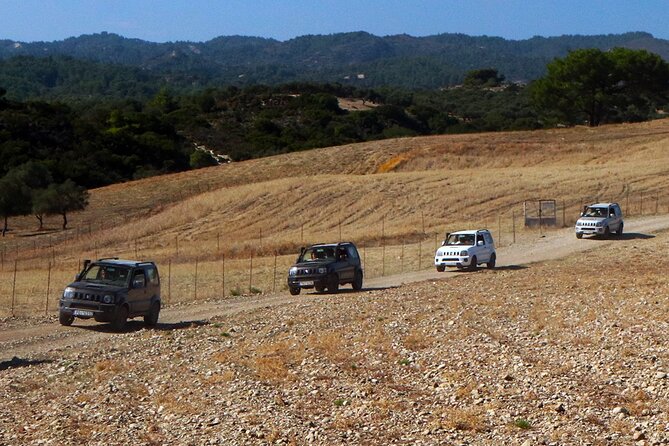 Rhodes Self drive 4x4 Safari Adventure - South pick ups - Limni Beach and the possible swim